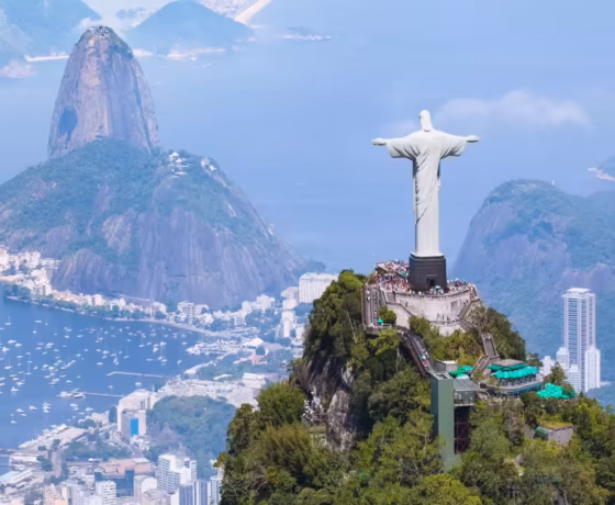 christ the redeemer in rio de janeiro