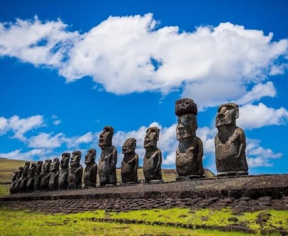 moai easter island rapa nui chile